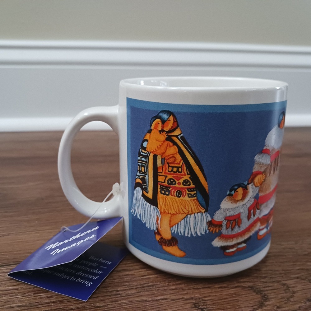 Barbara Lavallee Northern Images Artique Ltd Coffee Mug Alaska Vintage 1991 Box